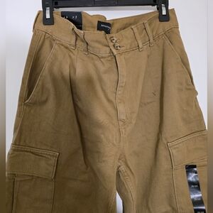 Banana Republic Khaki Cargo Pants Heavy Denim NWT 6 / 28